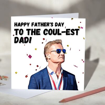 Coul-est Relative David Coulthard F1 Card - Happy Father's Day / SKU674