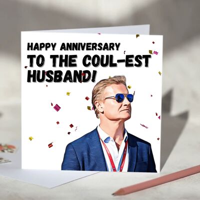 Coul-est Relative David Coulthard F1 Card - Happy Anniversary / SKU677