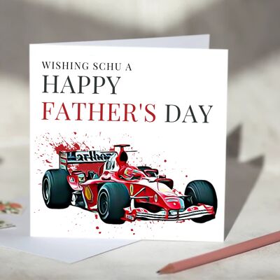 Michael Schumacher Father's Day Card - Wishing Shu / SKU847