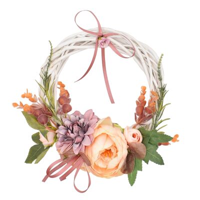 Lady rattan wreath