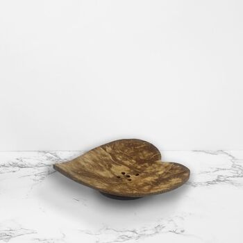 Porte-savon miniature Coeur de noix de coco Vie Naturals 5