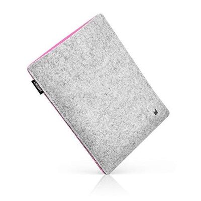 FORMGUT® Tablet Hülle aus Filz - Hellgrau Pink - für iPad Pro & Air 9,7 Zoll (bis Gen 4)