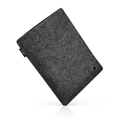 FORMGUT® Tablet Hülle aus Filz - Dunkelgrau Schwarz - für iPad 9,7 Zoll (bis Gen 4)