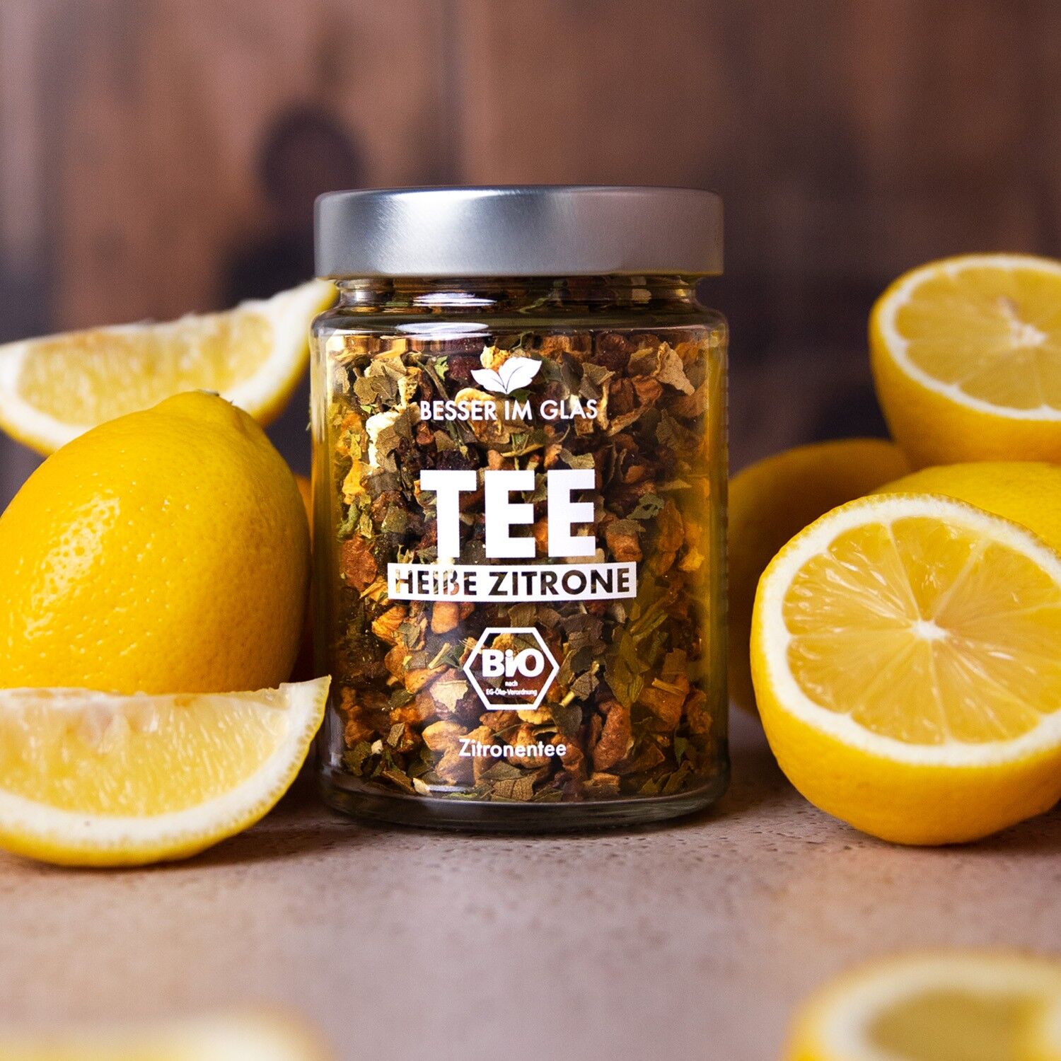 Set di 12: TÈ IN BICCHIERE - Limone caldo