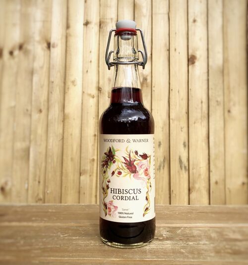 Hibiscus Cordial, Case of 6 bottles  - Mixed Case