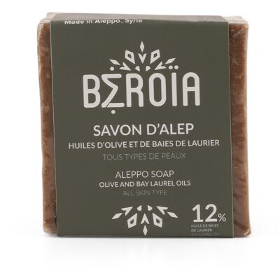 Aleppo soap 12% HBL - 200g