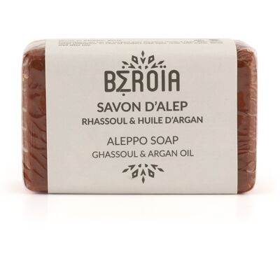 Aleppo soap with argan oil & rhassoul - 100g
