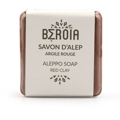 Aleppo soap with red clay - 100g