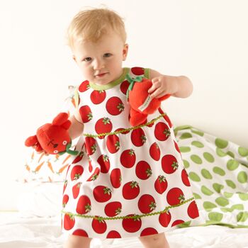 Robe Tomate avec pantalon assorti - 3-6 mois 3