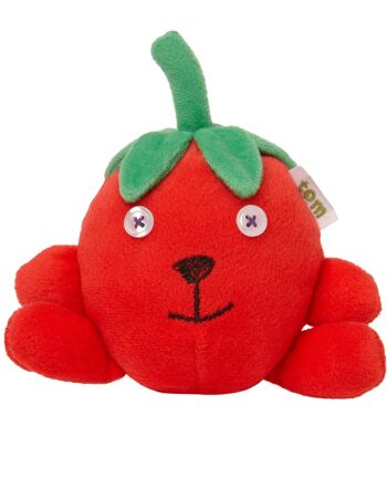 Peluche Tom Tomate et livre d'histoires Les petites tomates vertes 2