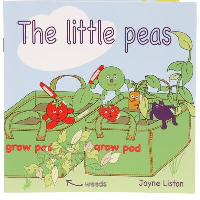 Libros para niños pequeños – Los pequeños guisantes