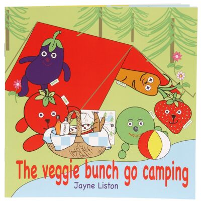 Toddler Book – The Veggie Bunch Go Camping
