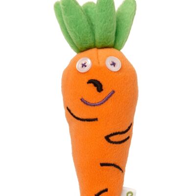 Karottenspielzeug tragen