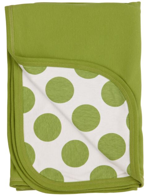 Reversible pure cotton blanket – Pea Print