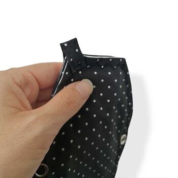 Dressing Display Serviette menstruelle réutilisable – Noir 3