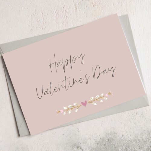 Greetings Card - NEW Happy Valentine's Day