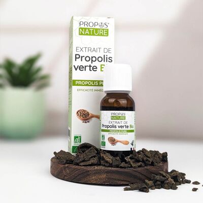 SOLUZIONE / ESTRATTO IDROALCOLICO DI PROPOLI VERDE 20ml AB*