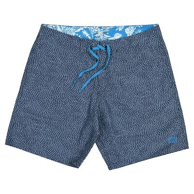 Short de plage GOLORITZE RPET bleu marine