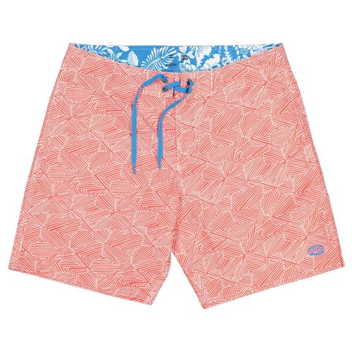 Beach Shorts PLAKA RPET red