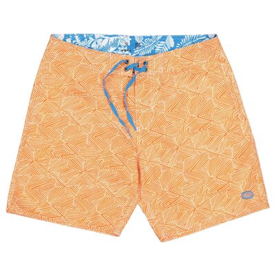 Pantaloncini da spiaggia PLAKA RPET arancione