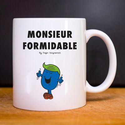 TAZA BLANCA FORMABLE DEL MONSIEUR