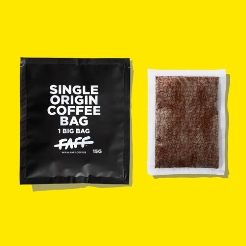 Single Origin Coffee Bags - 400x15g Individually Wrapped Bags