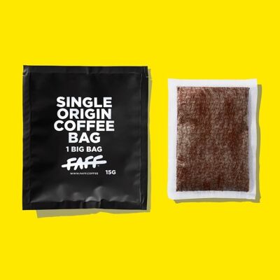 Single Origin Kaffeebeutel - 400 x 15 g einzeln verpackte Beutel