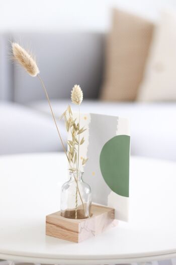 Porte-cartes avec vase et bougie - Hold it + petit 5