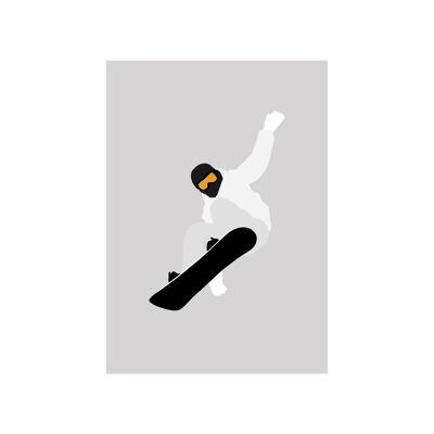 Shaun White - Print - Din A4 - ohne Rahmen - ohne Rahmen
