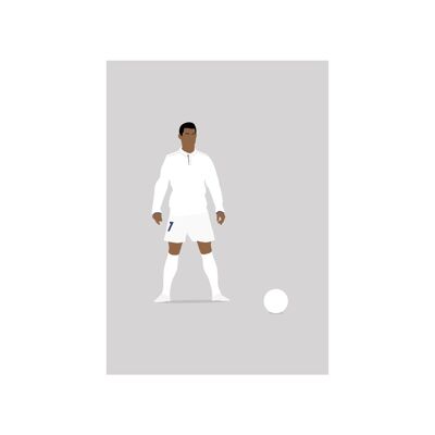 Cristiano Ronaldo - Print - Din A3 - ohne Rahmen - ohne Rahmen