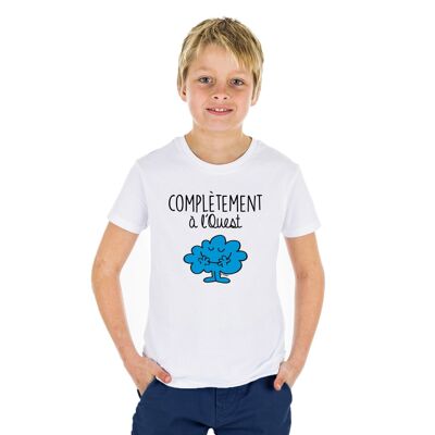 TSHIRT BLANC COMPLÈTEMENT À L'OUEST - Kid Garçon