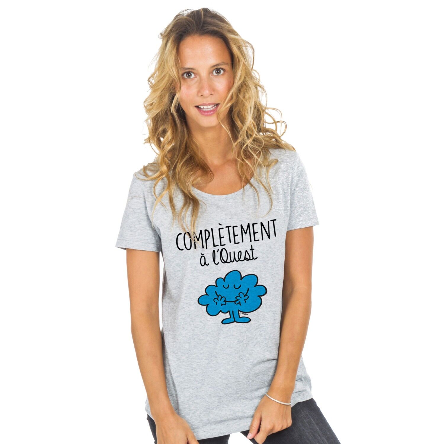 FULL WEST CHINA GREY TSHIRT - Frau