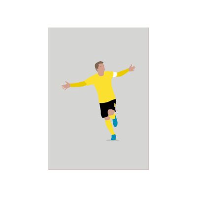 Marco Reus - Print - Din A4 - ohne Rahmen - ohne Rahmen