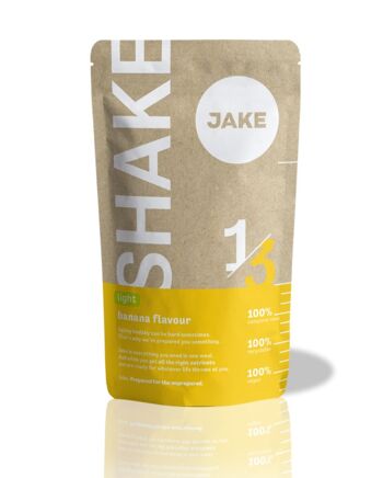 Shake à la banane Jake Light 1