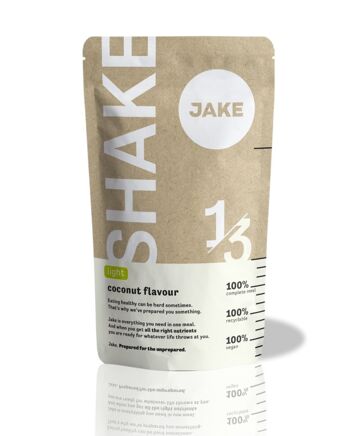 Shake léger à la noix de coco Jake 1