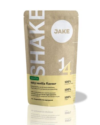 Shake à l'avoine et à la vanille de Jake Sports 1