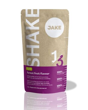 Shake aux fruits des bois Jake Light 1