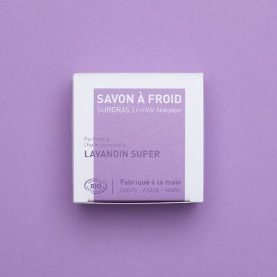 Lavandin organic soap