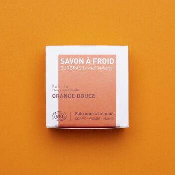 Savon bio Orange Douce 1