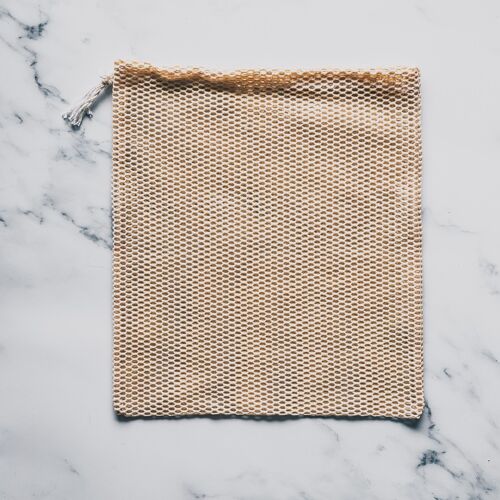 Zéro Déchet - Filet de lavage en coton biologique – taille M