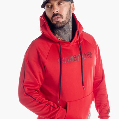 Hoodie outline red