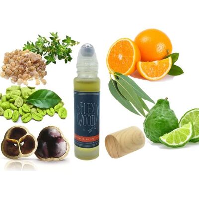 Revitalising Eye Serum with Cacay, Coffee and Orange - 10ml. An all-natural anti-ageing eye serum made from Cacay Oil, Green Coffee Arabica Oil with Frankincense, Eucalyptus, Thyme, Bergamot & Orange