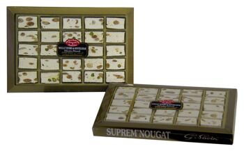 Coffret transparent - 25 nougats tendres - 250g 2