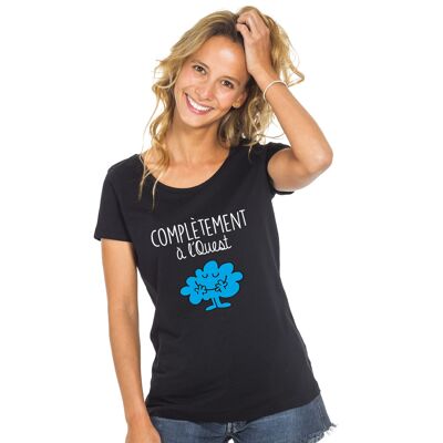 TSHIRT NOIR COMPLÈTEMENT À L'OUEST - Femme