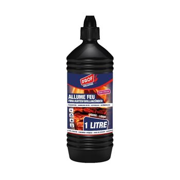 PROF - Allume-feu Liquide SANS odeur  1 L