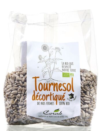 TOURNESOL DÉCORTIQUÉ BIO 250g - ORIGINE FRANCE 1