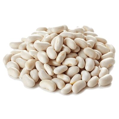 ORGANIC WHITE BEANS - BULK 5kg - ORIGIN FRANCE