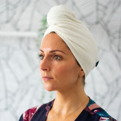 Reusable Bamboo Hair Wrap Towel