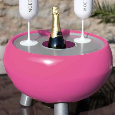 Drink Cooler – Corto + Vassoio Champagne / Colore: Peonia