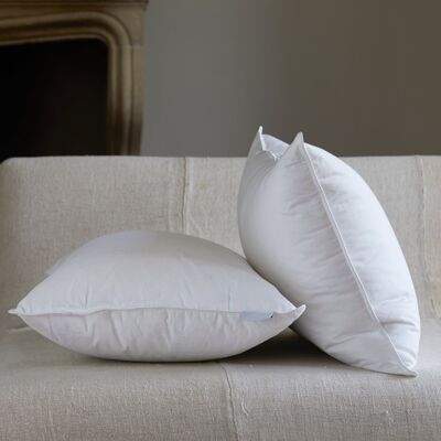 The Chelsea | Duck Feather & Down Pillow | Luxury Hotel Quality Pillow | Medium to Firm | Handmade in Britain - Single